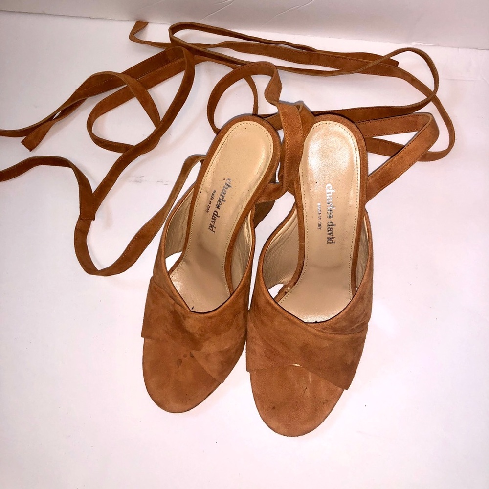 Suede Wedges